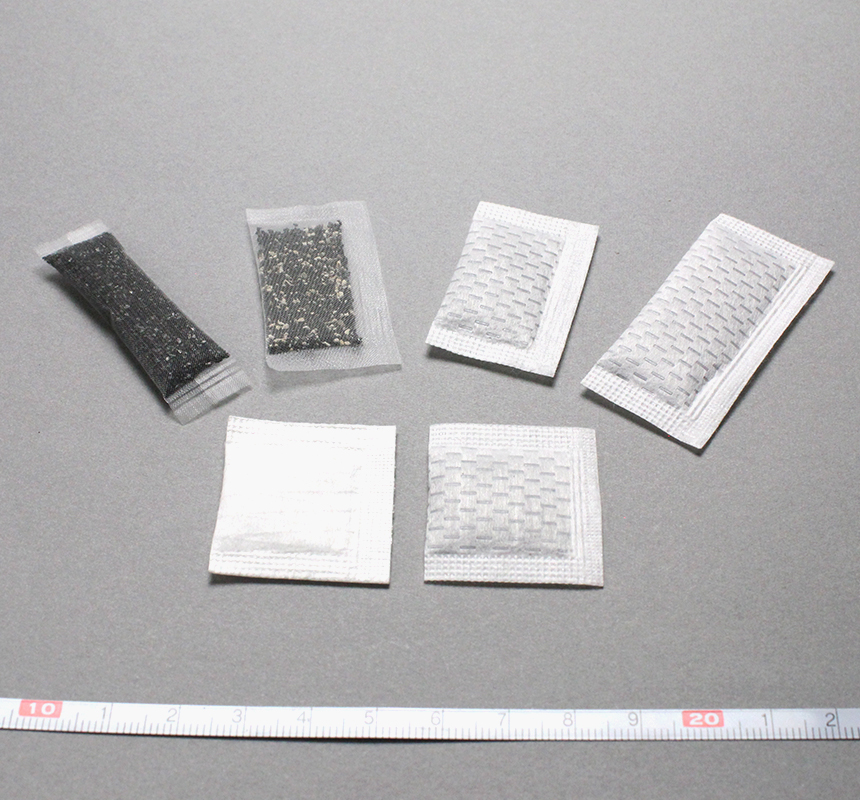Activated carbon sachet processing (extra small) (SS)
